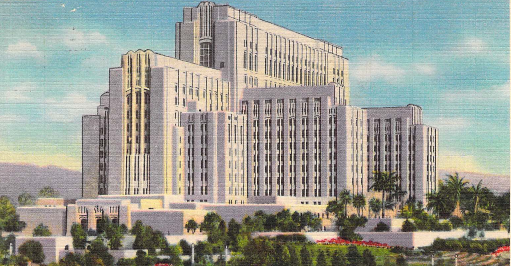 L.A. County Hospital State Street Courtyard